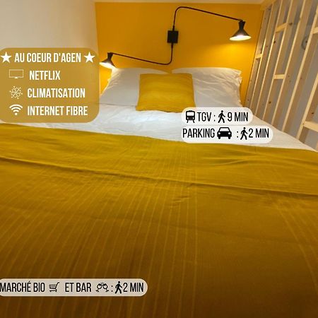 Appartement L'Atypique - Au Coeur d'Agen - Self Checkin - Wifi - Netflix - Smart TV - Luqs fr Extérieur photo